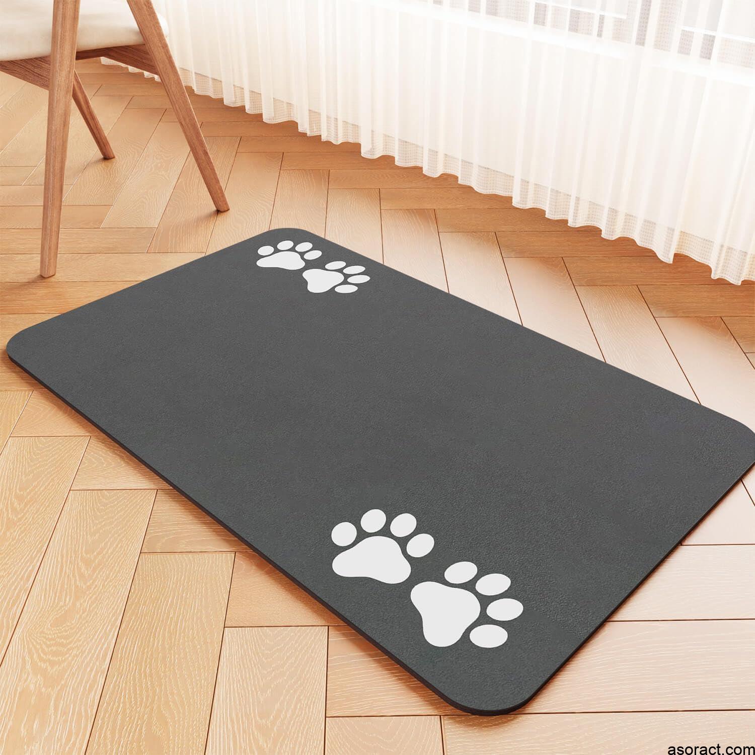 Pet Feeding Mat-Absorbent Pet Placemat