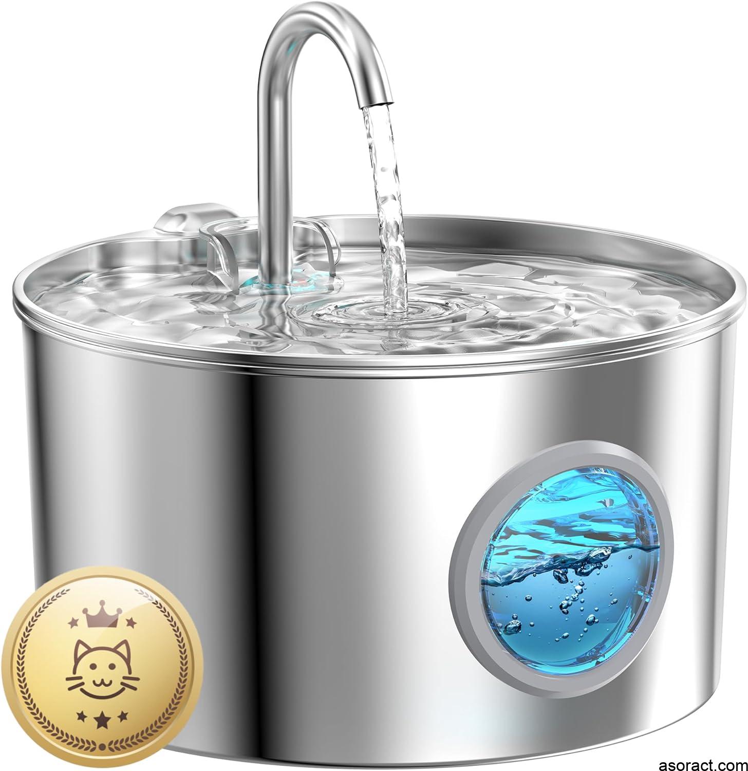 GIOTOHUN Cat Water Fountain